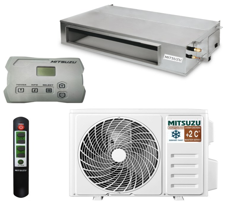 Канальная холодильная сплит система MITSUZU MKN160NT
